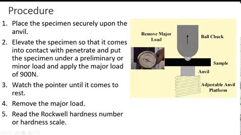 how to test hardness of steel at home|metal dented after hardness test.